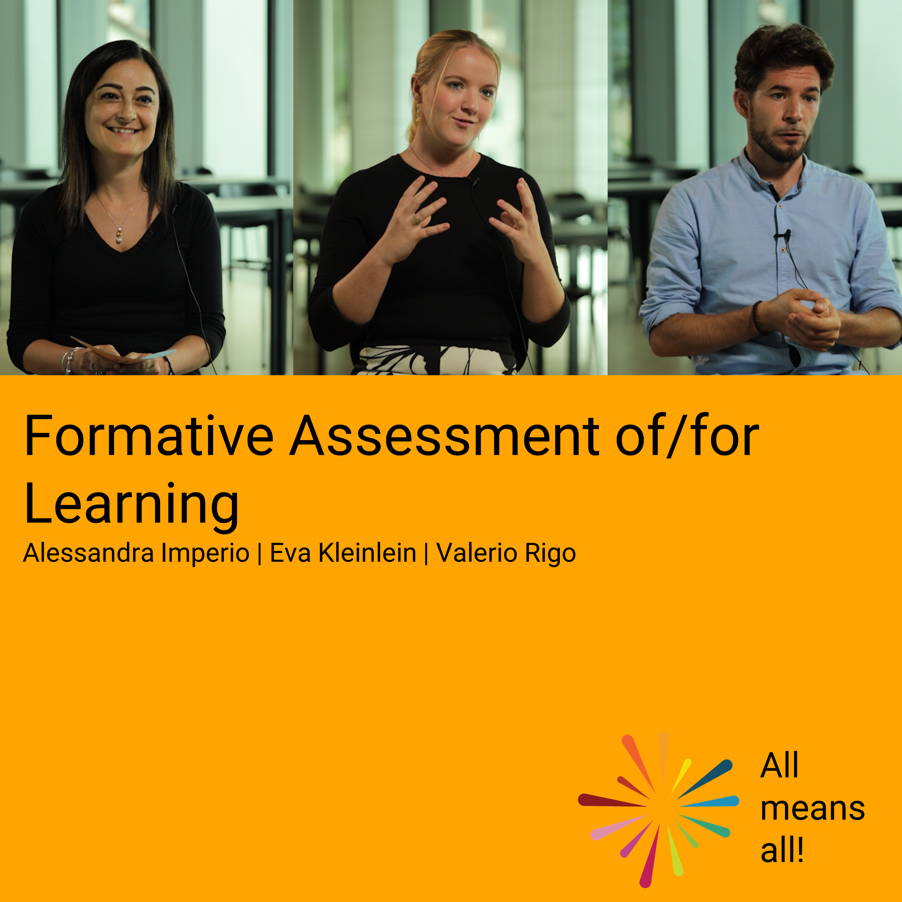 Formative Assessment for/of Learning